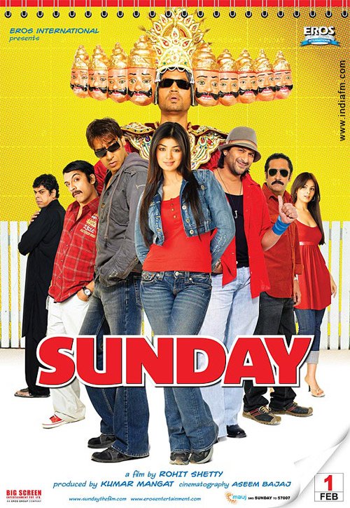 Sunday (2008) Hindi 1080P Webrip X264 Aac Esub - Mkvcinemas