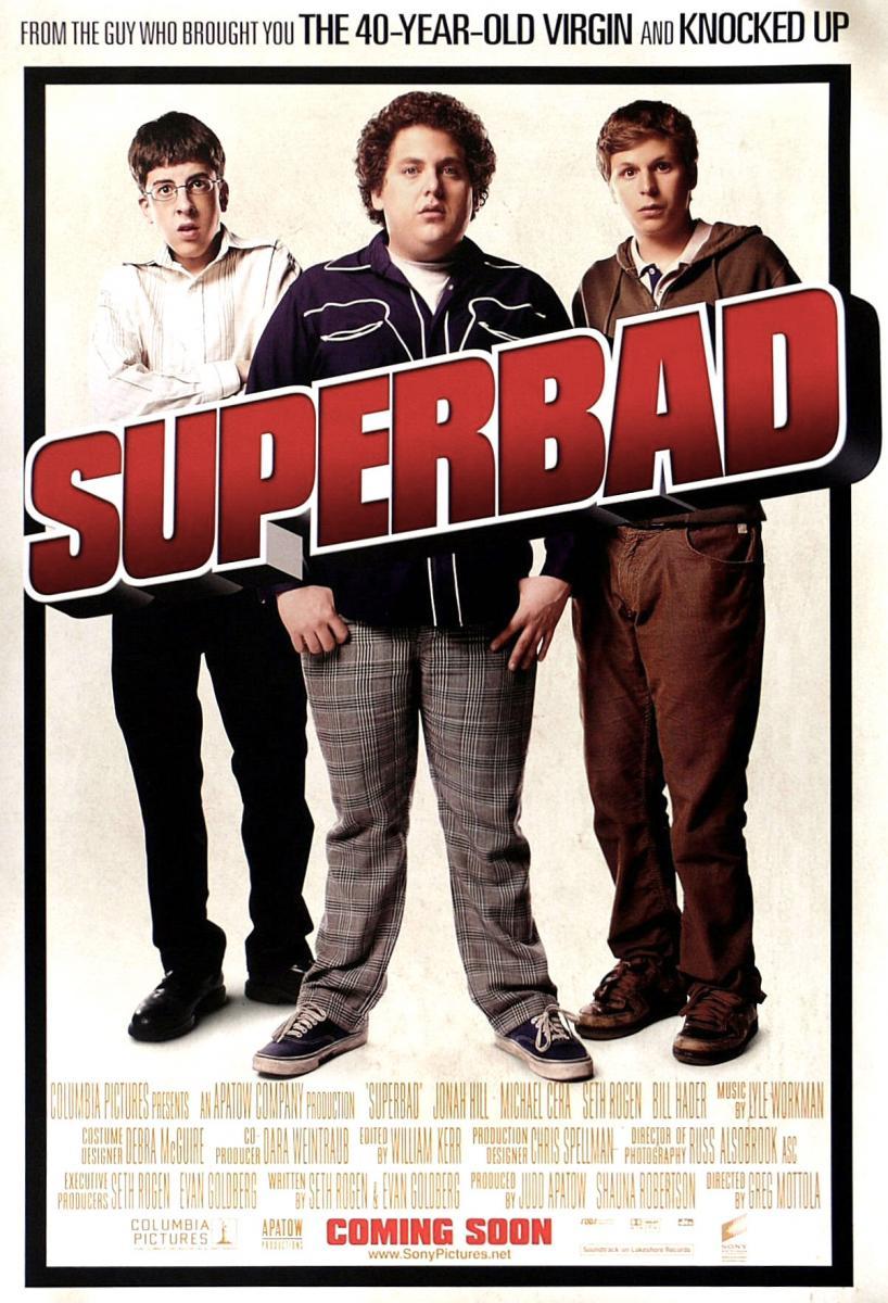 Superbad (2007) Unrated 720P Bluray X264 Esub [Dual Audio][Hindi 5 1 English 5 1] -Mkvc