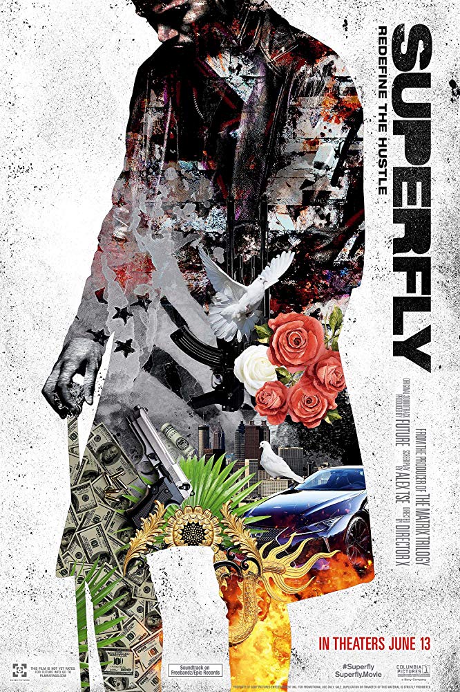 Superfly (2018) 720P Bluray X264 Esub [Dual Audio][Hindi 5 1 English 5 1] -Mkvc