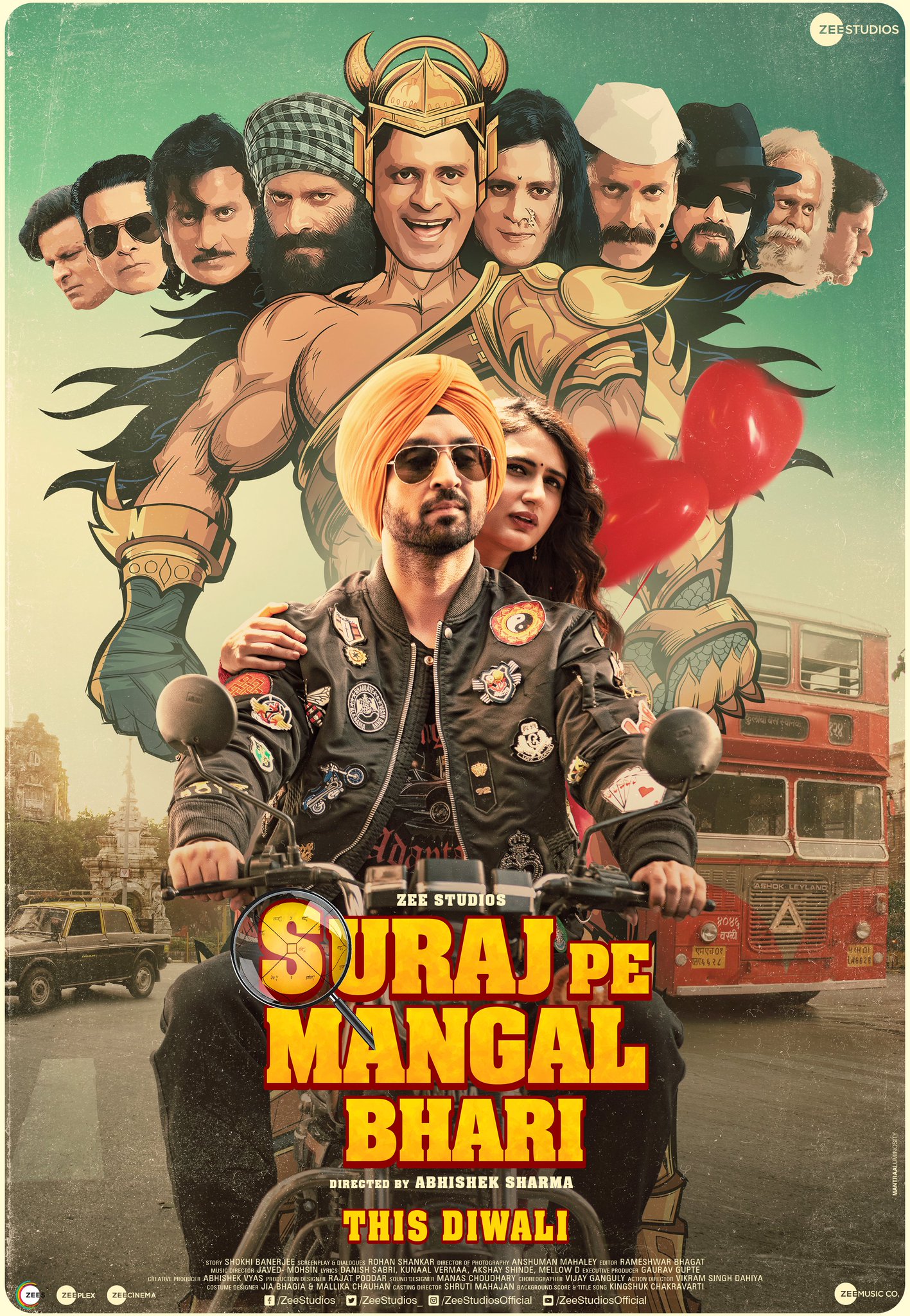 Suraj Pe Mangal Bhari (2020) Hindi 720P Amzn Webrip X264 Aac 5 1 Esub - Mkvcinemas