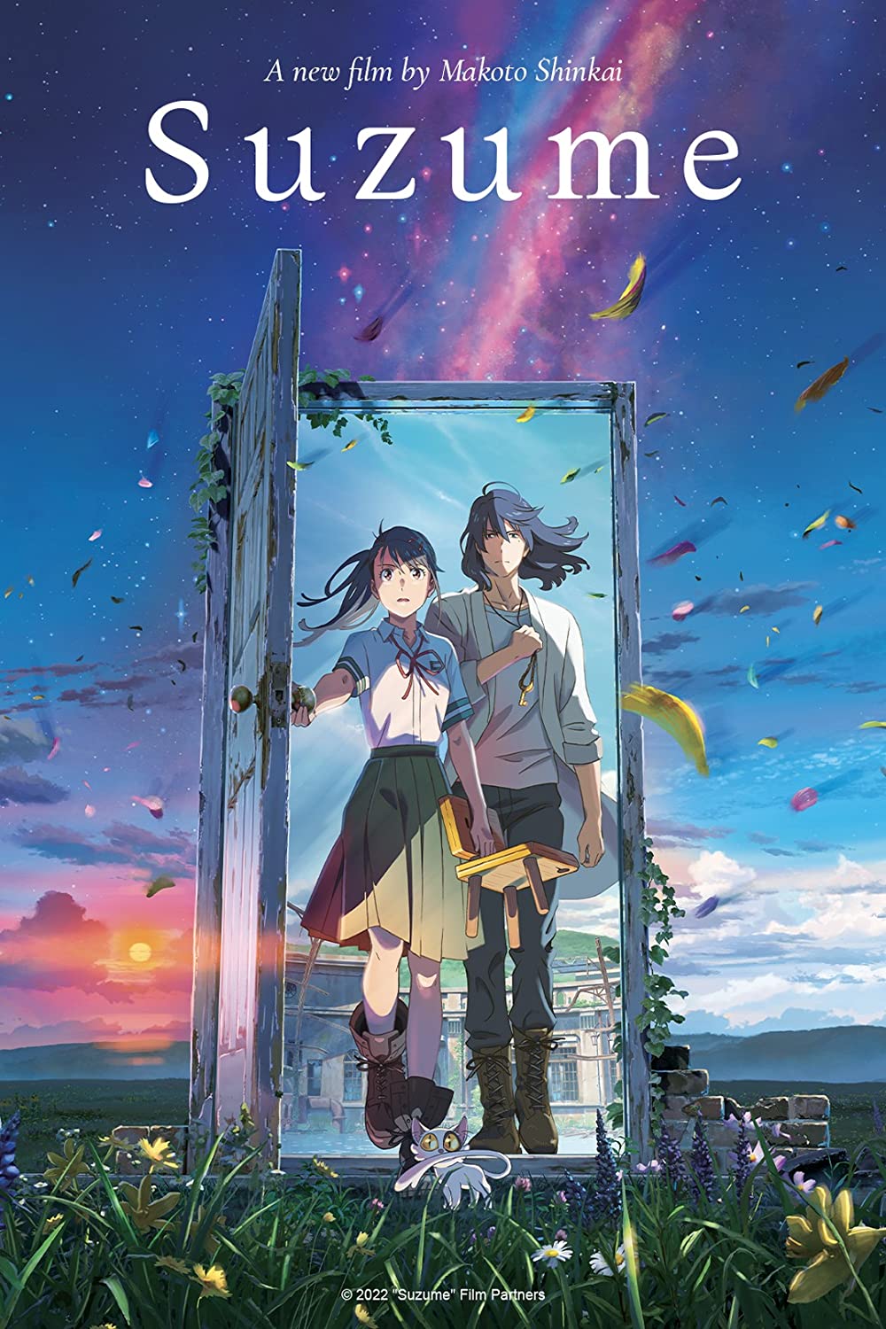 Suzume (2022) 720P Bluray X264 Esub [Multi Audio][Hindi 2 0 English 5 1 Japanese 5 1] -Msmod