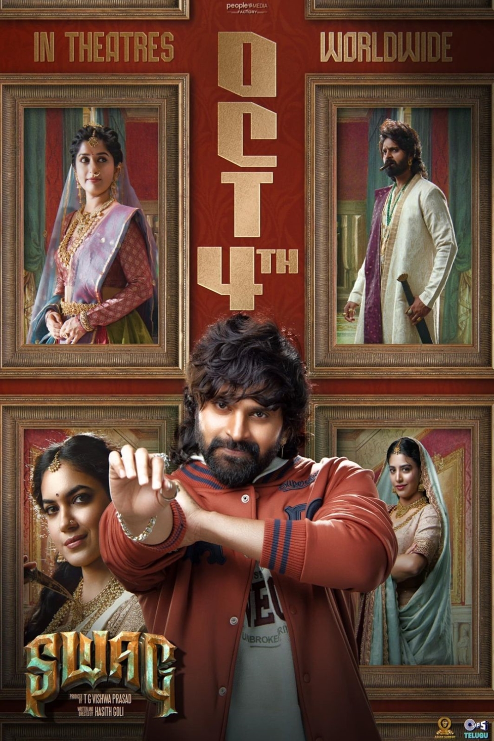 Swag (2024) Uncut 1080P Webrip X265 Hevc Esub [Dual Audio][Hindi 5 1 Telugu 5 1] -Hdhub