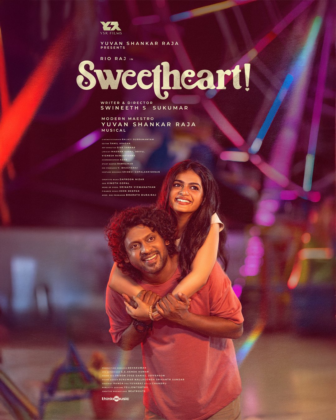 Sweetheart (2025) Uncut 720P Webrip X264 Esub [Dual Audio][Hindi 5 1 Tamil 5 1] -Mkvc