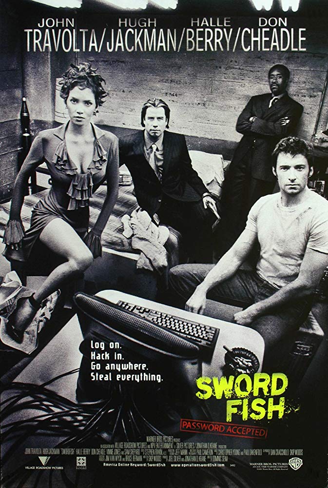 Swordfish (2001) 1080P Bluray X265 Hevc Esub [Dual Audio][Hindi 2 0 English 5 1] -Mkvc