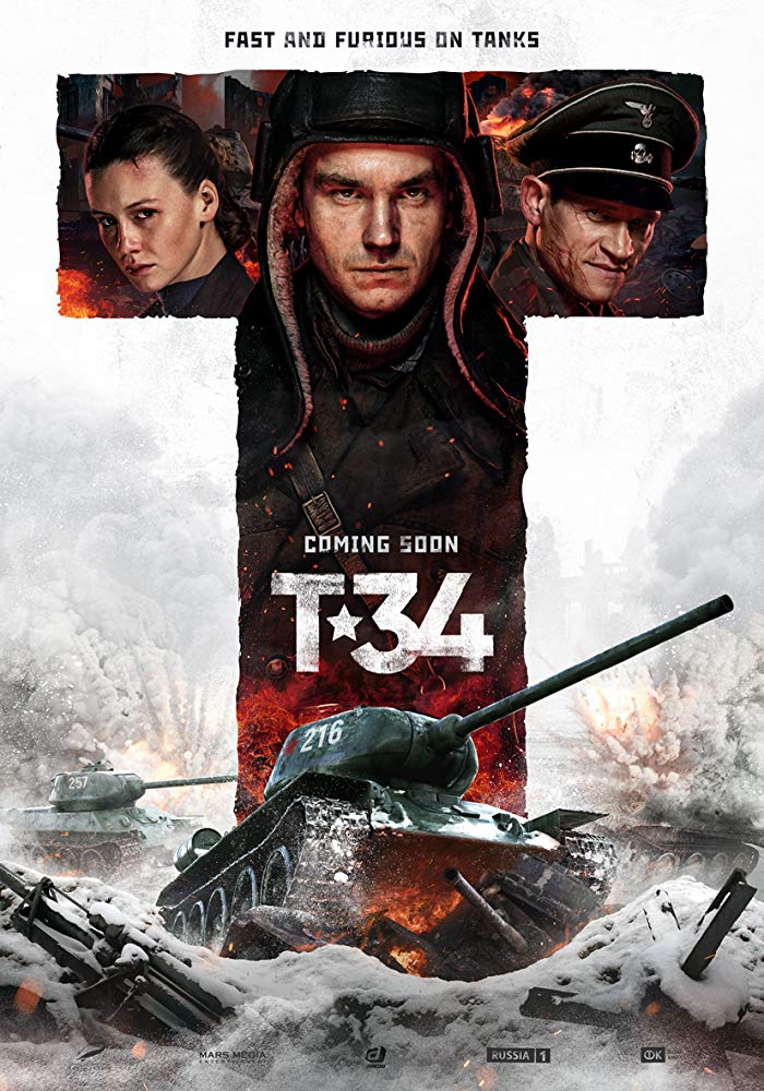 T-34 (2018) 1080P Bluray X265 Hevc Esub [Dual Audio][Hindi 5 1 Russian 5 1] -Msmod