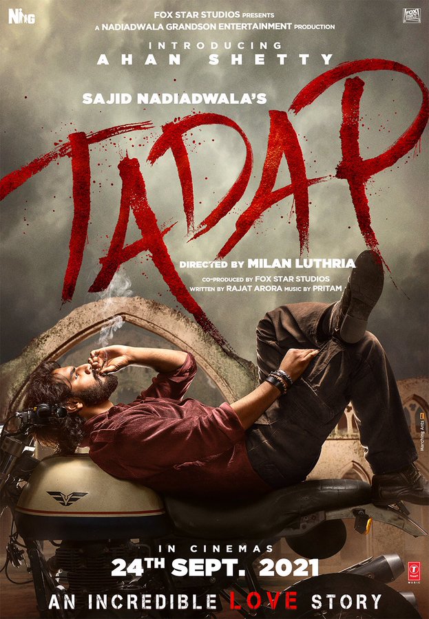 Tadap (2021) Hindi 1080P Dsnp Webrip X264 Dd5 1 Esub - Mkvcinemas