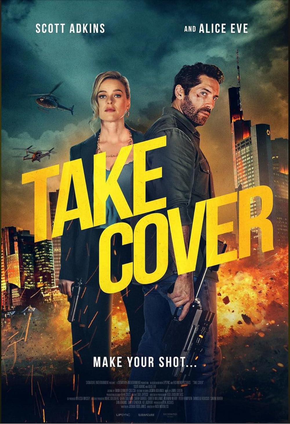 Take Cover (2024) 720P Bluray X264 Esub [Dual Audio][Hindi 2 0 English 5 1] -Kmhd