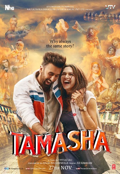 Tamasha (2015) Hindi 1080P Bluray X264 Dd5 1 Esub-Masti