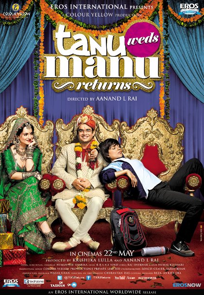 Tanu Weds Manu Returns (2015) Hindi 1080P Bluray X264 Dd5 1 Esub - Mkvcinemas