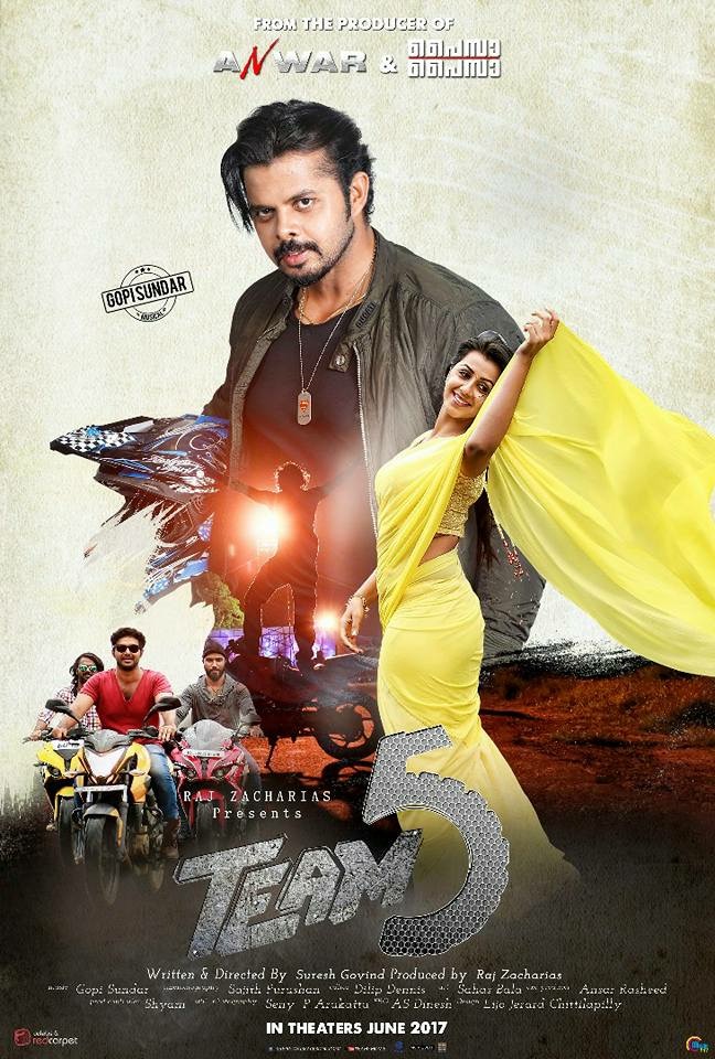Team 5 (2017) Hindi Dubbed 720P Webrip X264 Aac - Mkvcinemas