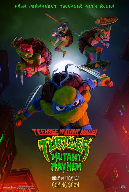 Teenage Mutant Ninja Turtles Mutant Mayhem (2023) 1080P Bluray X265 Hevc Msubs [Dual Audio][Hindi 5 1 English 7 1] -Olam