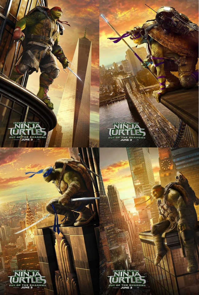 Teenage Mutant Ninja Turtles Out Of The Shadows 2016 1080P Bluray 6Ch Shaanig