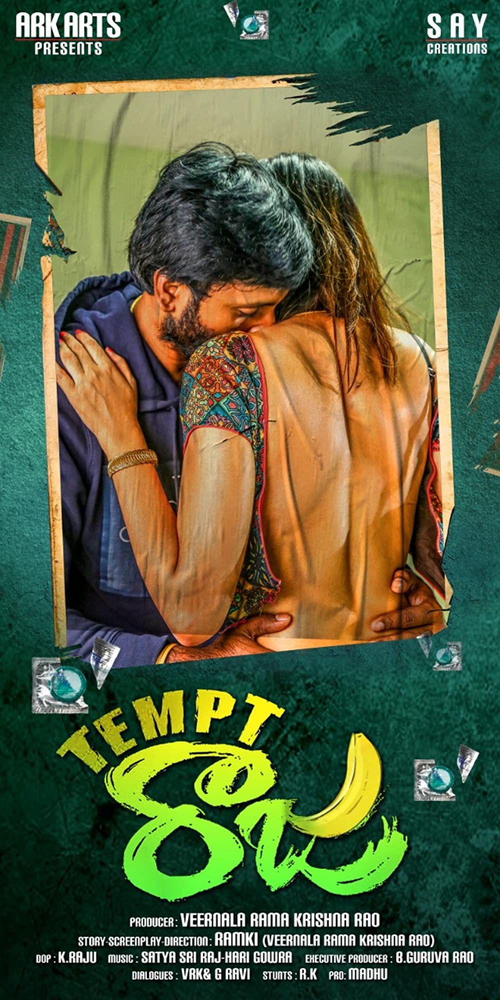 Tempt Raja (2021) Uncut 1080P Webrip X264 Esub [Dual Audio][Hindi Dd2 0 Telugu 2 0] -Dmv