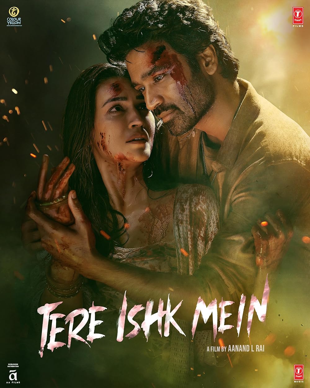 Tere Ishk Mein (2025) Hindi Dubbed 1080P Ds4K Webrip X265 Hevc 10Bit Dd5 1 Esub - Hdhub4U