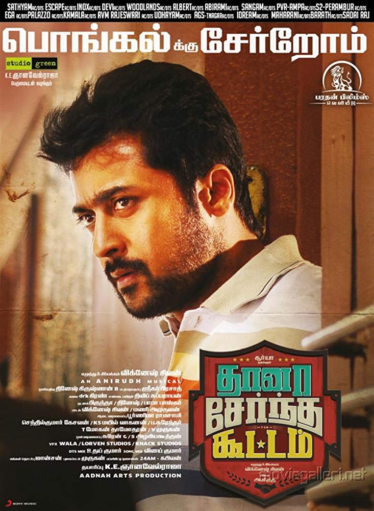 Thaanaa Serndha Koottam (2018) Original Hindi Dubbed 720P Web-Hd X264 Aac [Movcr]