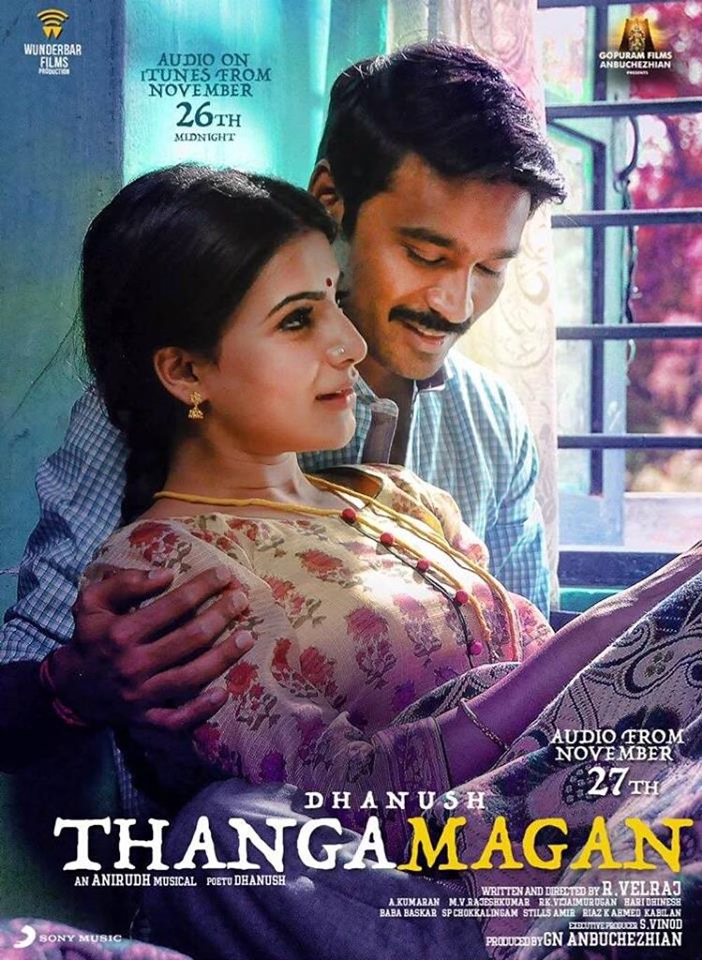 Thanga Magan (2015) Uncut 1080P Webrip X264 Esub [Dual Audio][Hindi 2 0 Tamil 2 0] -Dmv