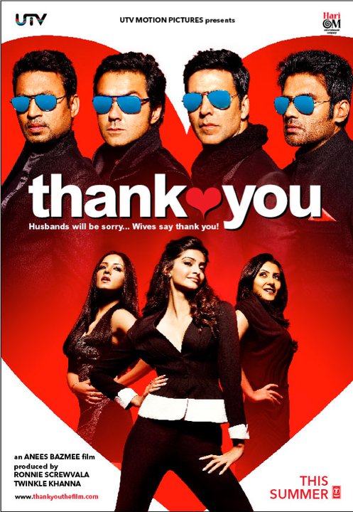 Thank You (2011) Hindi 1080P Bluray X264 Dd5 1 Esub - Mkvcinemas