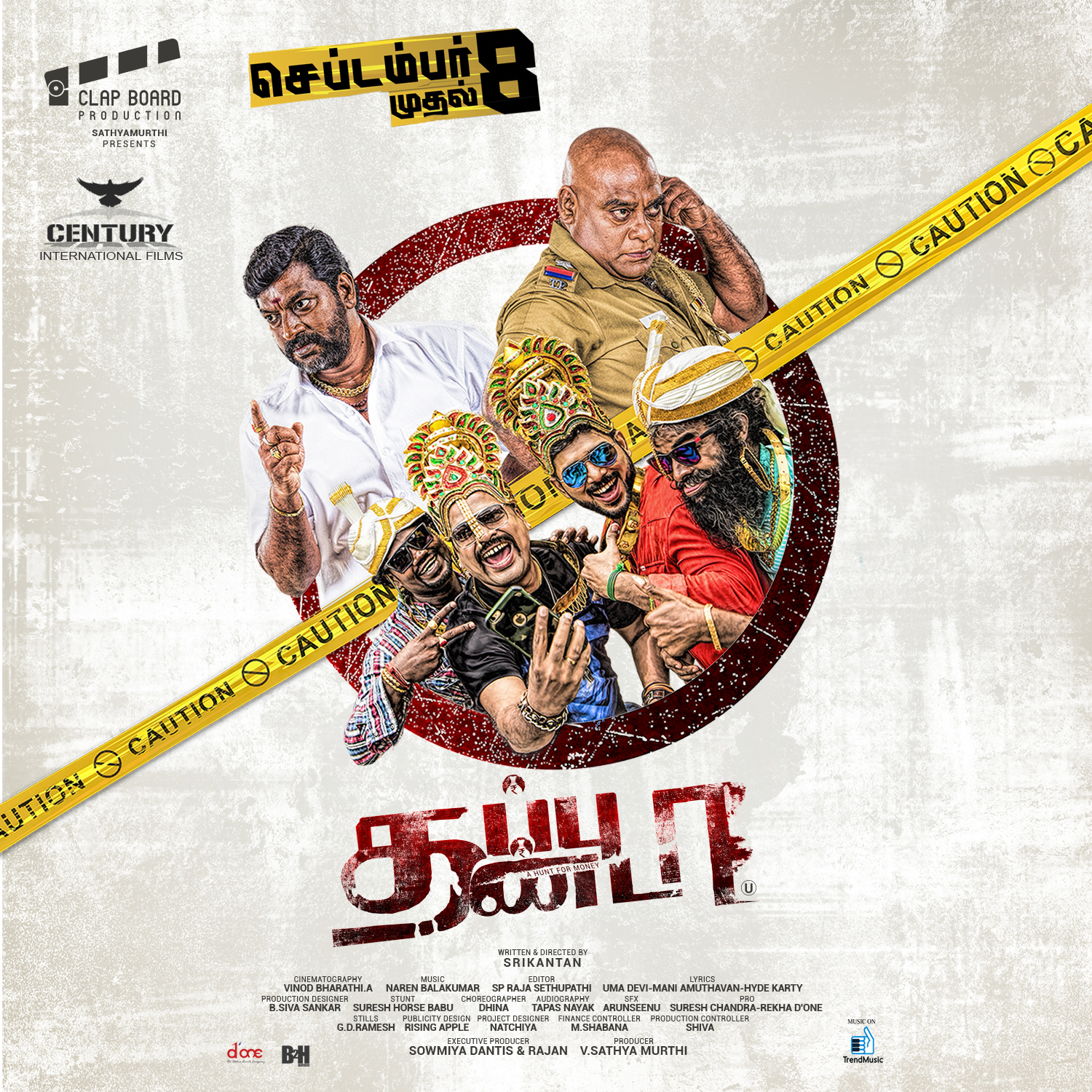 Thappu Thanda (2017) Uncut 720P Webrip X264 [Dual Audio][Hindi Dd2 0 Tamil 2 0] -Dmv