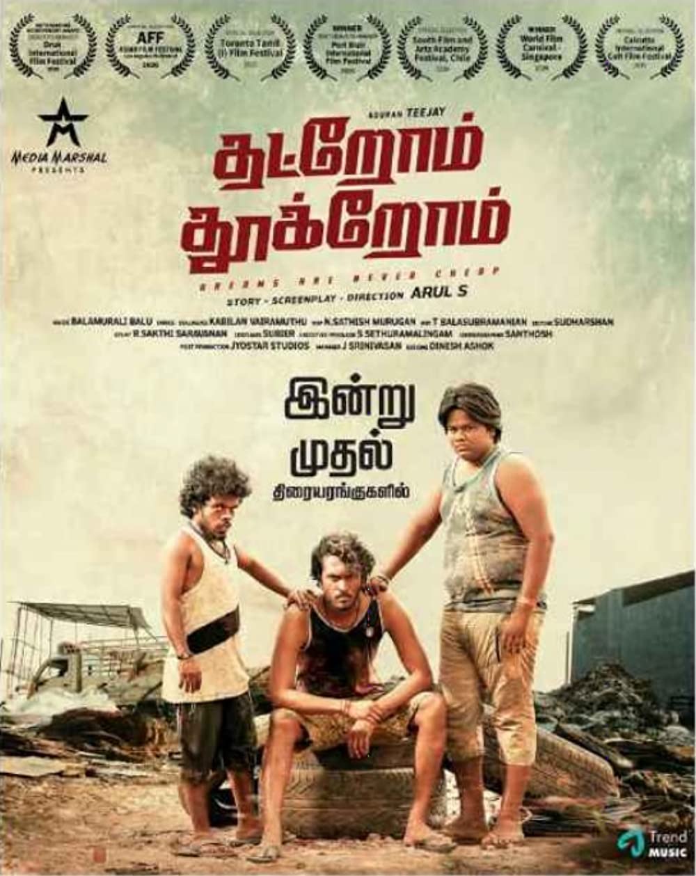 Thatrom Thookrom (2020) 1080P Webrip X264 Esub [Dual Audio][Hindi Dd5 1 Tamil 2 0] -Dmv