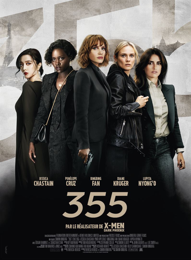The 355 (2022) 720P Bluray X264 Esub [Dual Audio][Hindi 2 0 English 5 1] -Mkvc