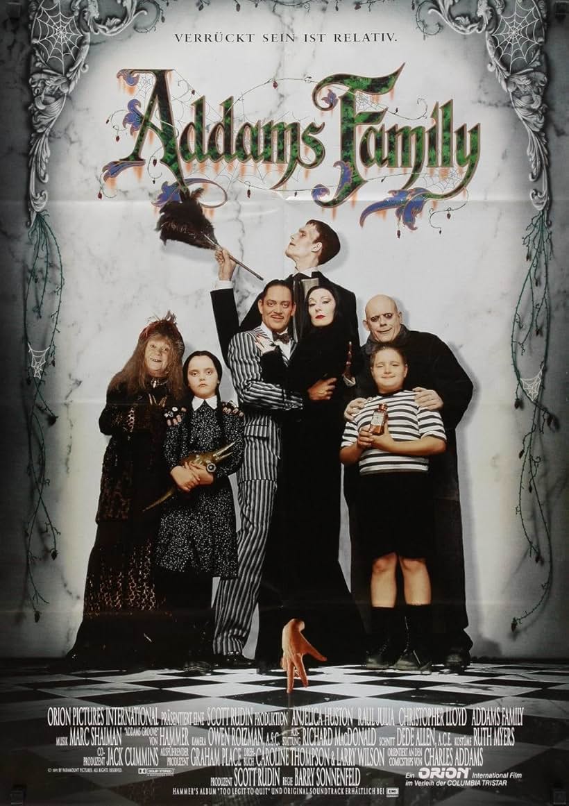 The Addams Family (1991) Extended 1080P Bluray X265 Hevc Esub [Dual Audio][Hindi 2 0 English 5 1] -Mkvc