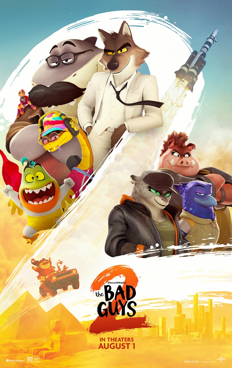 The Bad Guys 2 (2025) 720P Bluray X264 Msubs [Dual Audio][Hindi 5 1 English 5 1] -Mkvc