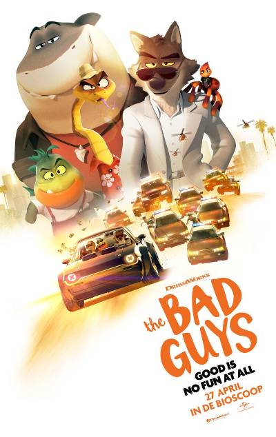 The Bad Guys (2022) 720P Bluray X264 Esub [Dual Audio][Hindi 5 1 English 5 1] -Mkvc