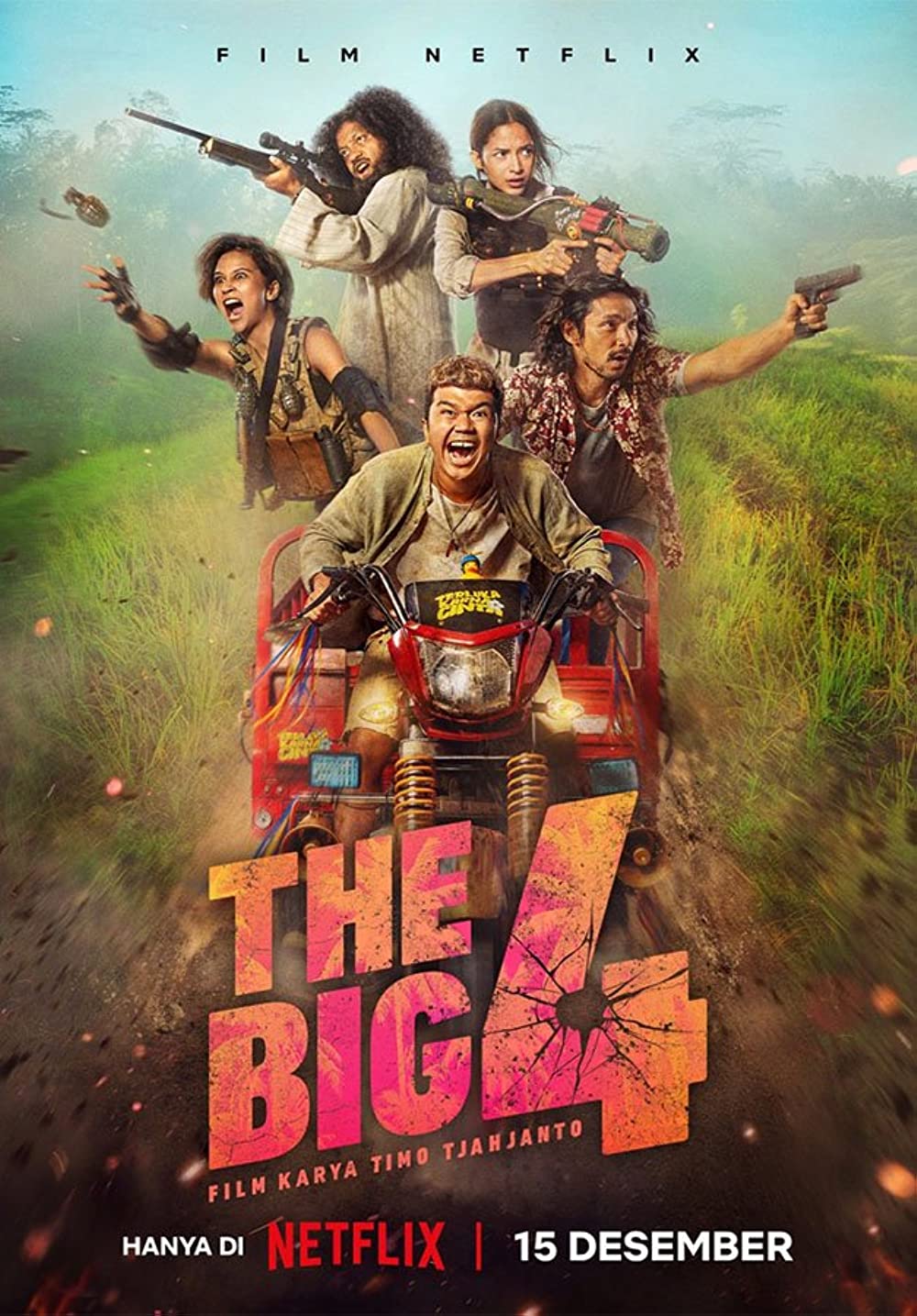 The Big 4 (2022) 1080P Nf-Web X265 Hevc Msubs [Dual Audio][English 5 1 Indonesian 5 1] -Mkvc