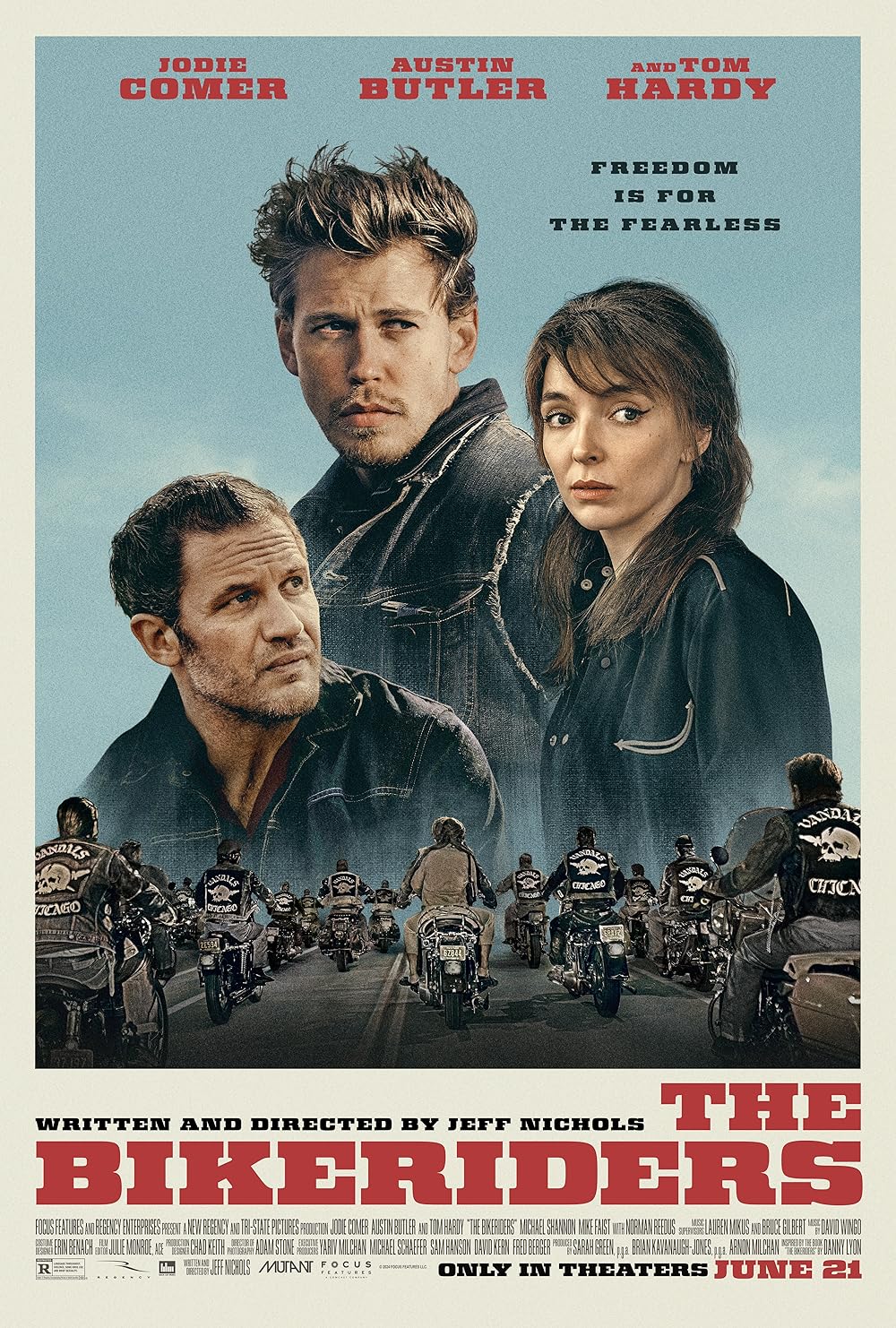 The Bikeriders (2023) 1080P Bluray X265 Hevc Msubs [Dual Audio][Hindi 5 1 English 5 1] -Mkvc