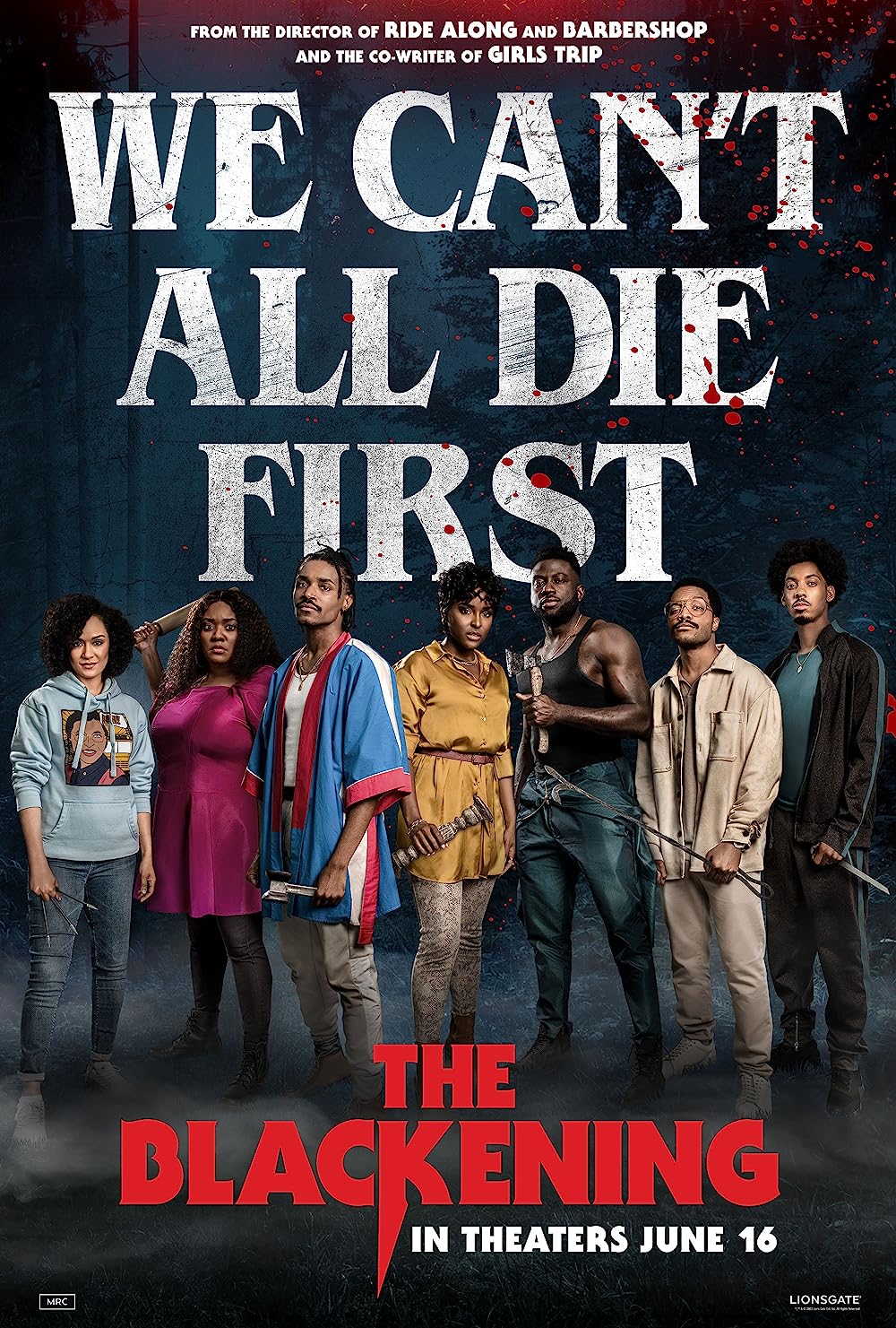 The Blackening 2022 720P Amzn Webrip 800Mb X264-Galaxyrg