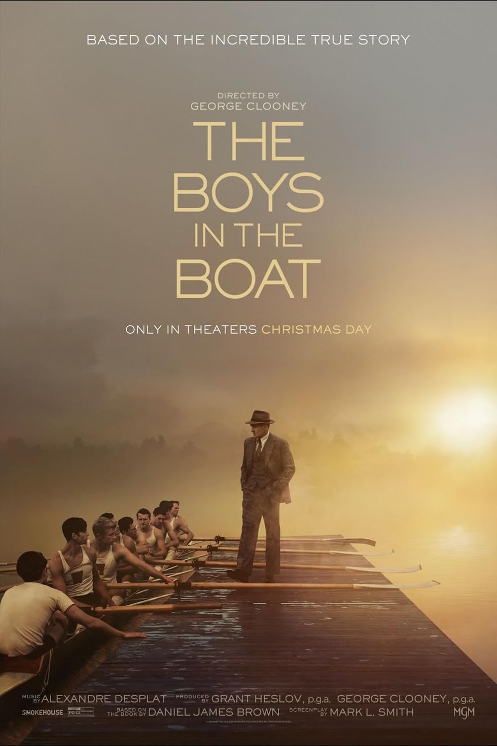 The Boys In The Boat (2023) 1080P Amzn-Web X265 Hevc Esub [Dual Audio][Hindi 5 1 English 5 1] -Mkvc