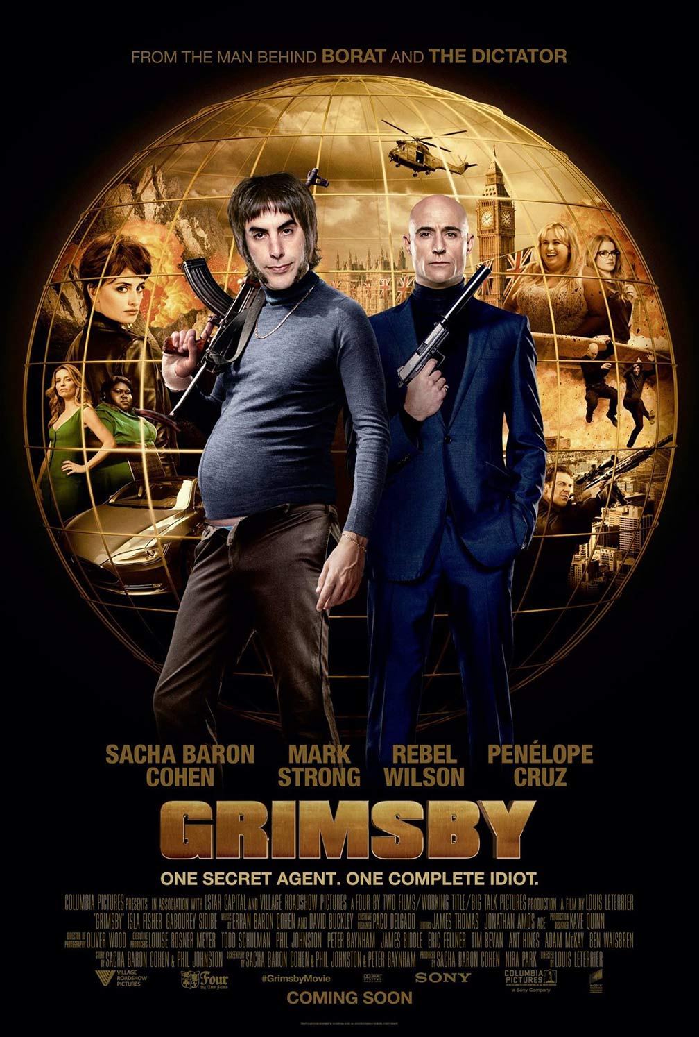 The Brothers Grimsby (2016) 720P Bluray X264 Esub [Dual Audio][Hindi 5 1 English 5 1] -Mkvc