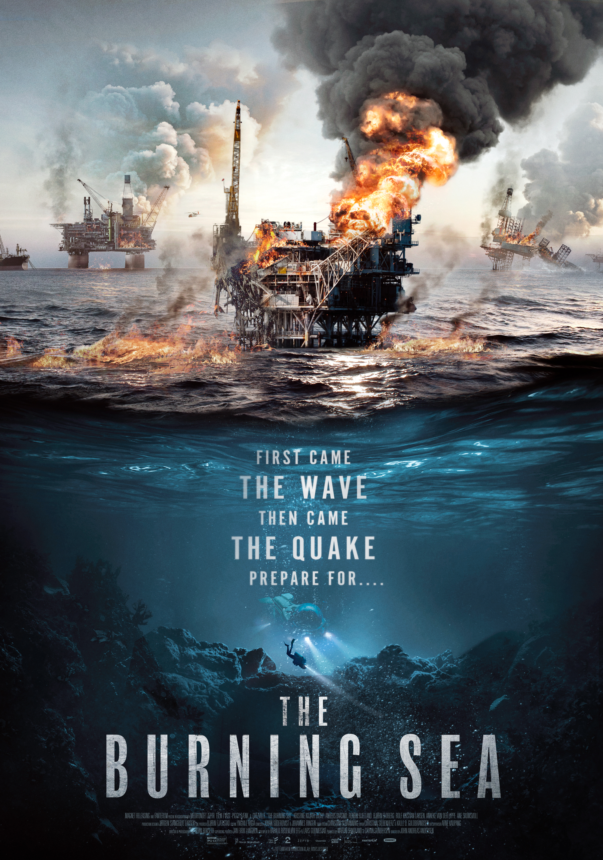 The Burning Sea (2021) 720P Bluray X264 Esub [Dual Audio][Hindi 2 0 English 5 1] -Mkvc