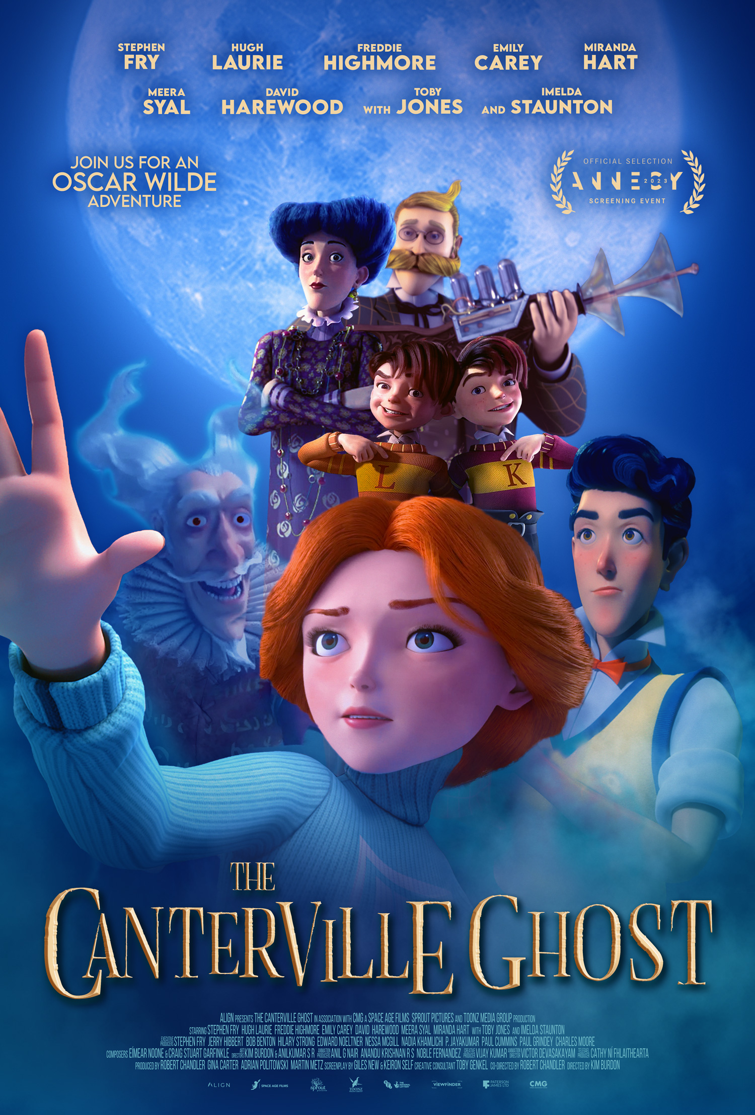The Canterville Ghost (2023) 720P Bluray X264 Esub [Dual Audio][Hindi 5 1 English 5 1] -Mkvc