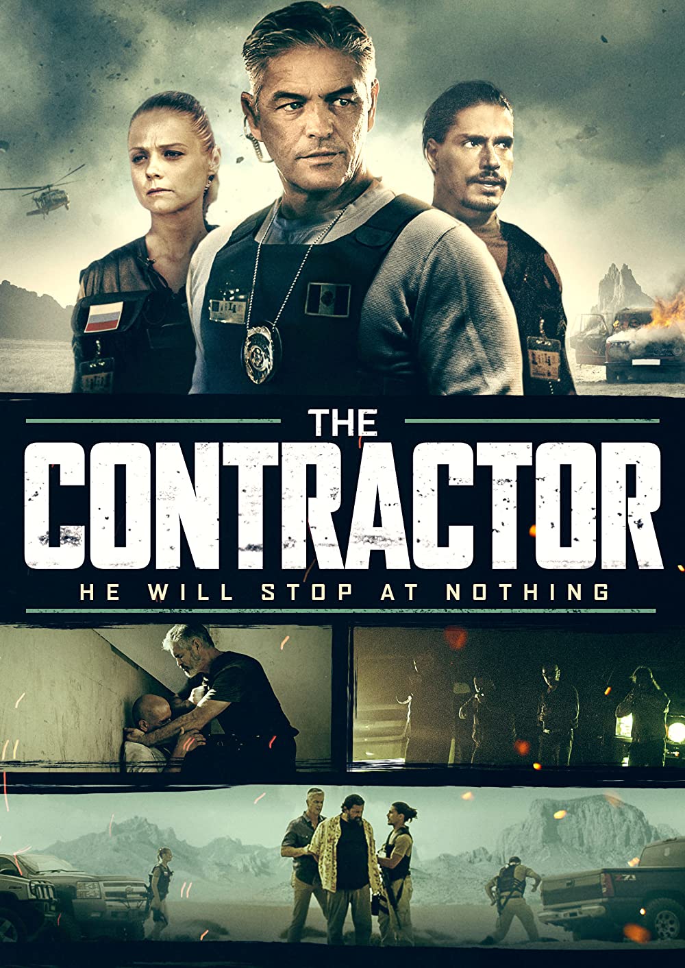 The Contractor (2022) 720P Bluray X264 Esub [Dual Audio][Hindi 2 0 English 5 1] -Mkvc