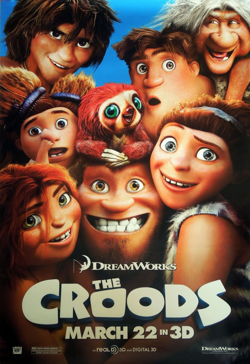The Croods (2013) 720P Bluray X264 Esub [Dual Audio][Hindi 5 1 English 5 1] -Mkvc