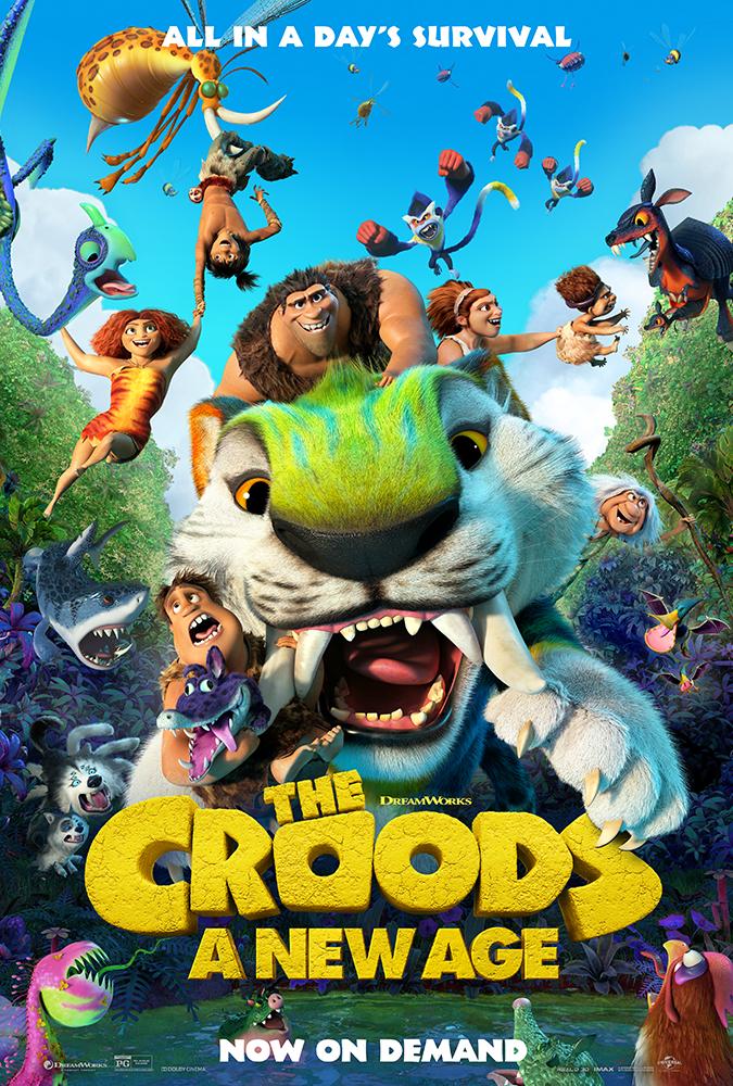 The Croods A New Age (2020) 1080P Bluray X265 Hevc Esub [Dual Audio][Hindi 5 1 English 5 1] -Msheist