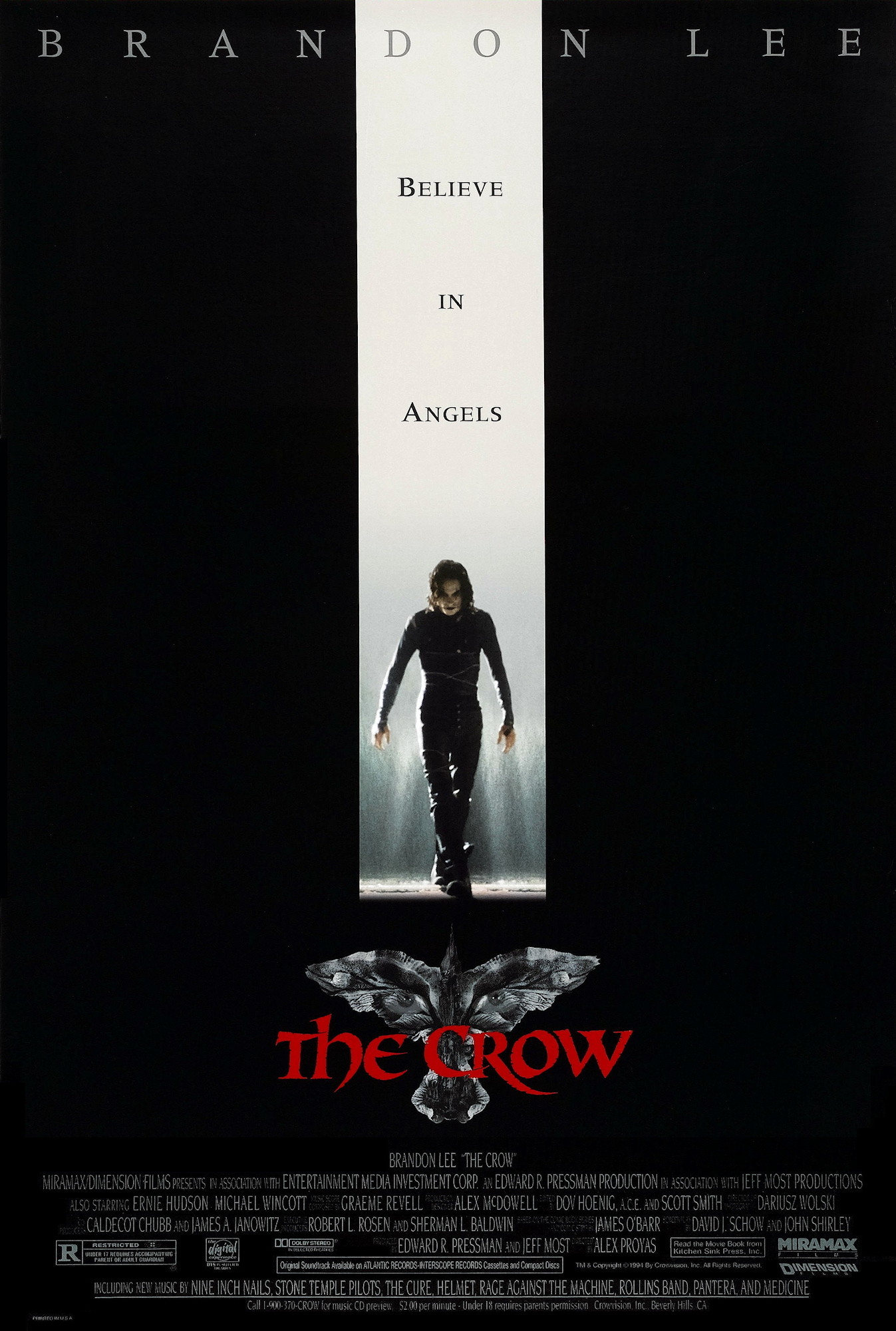 The Crow 1994 Brrip 720P X264 Yify