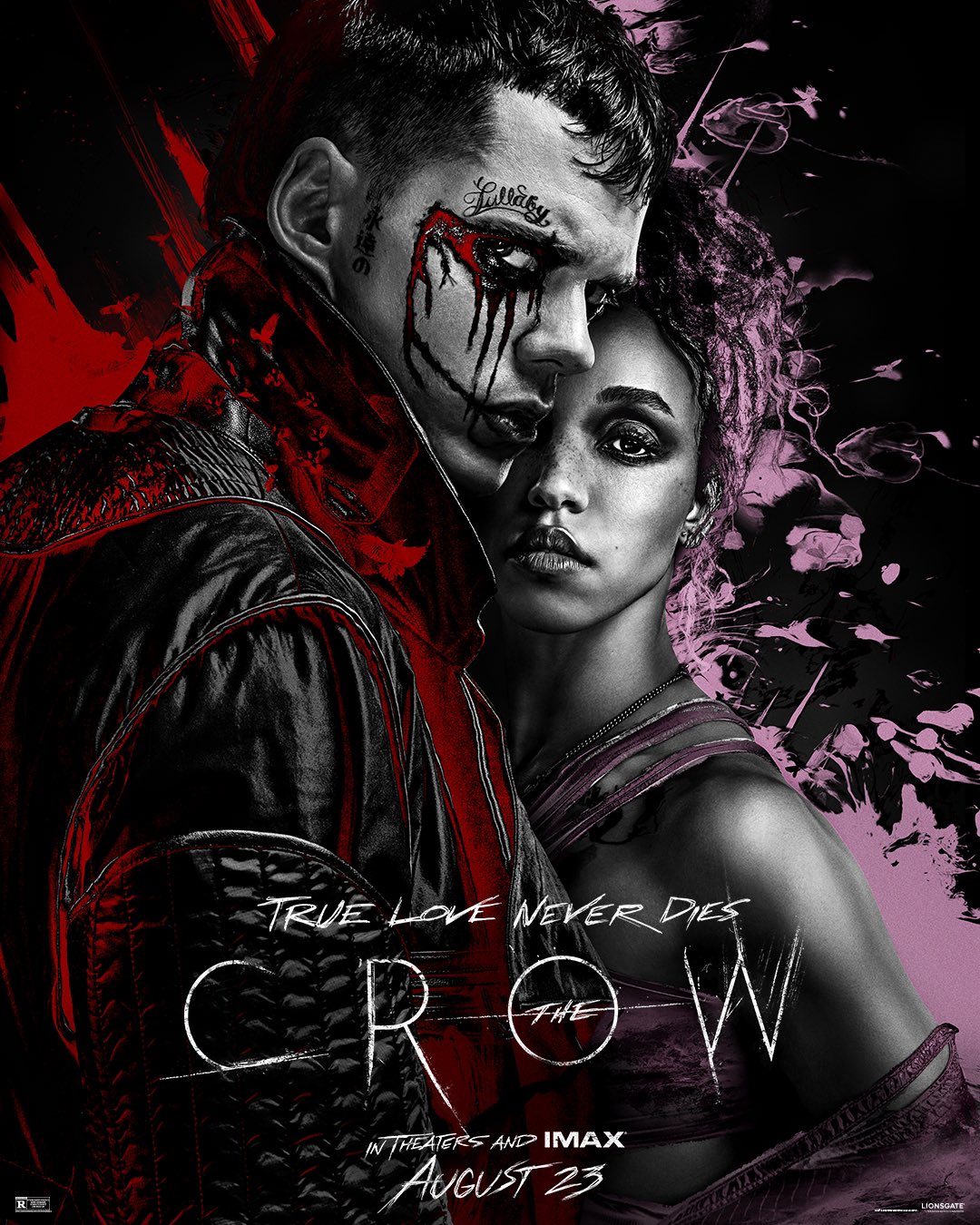 The Crow (2024) 1080P Bluray X265 Hevc Esub [Dual Audio][Hindi 5 1 English 5 1] -Mkvc