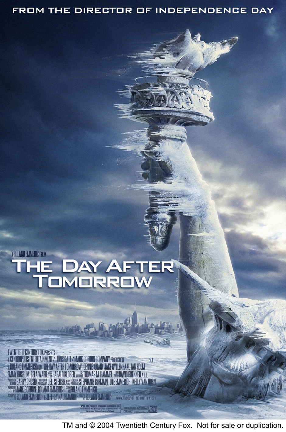 The Day After Tomorrow (2004) 720P Bluray X264 Esub [Dual Audio][Hindi 2 0 English 5 1] - Mkvc