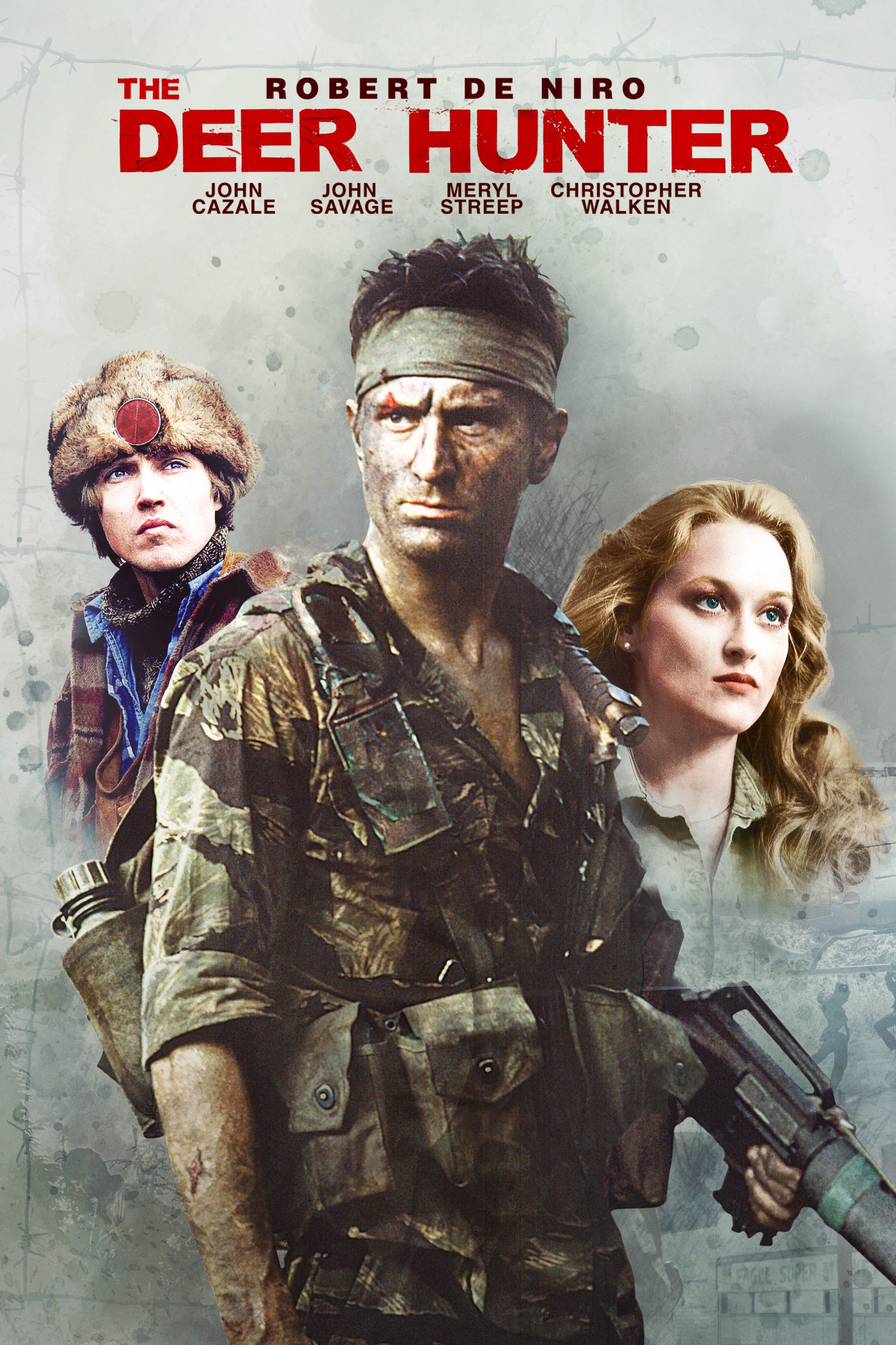 The Deer Hunter (1978) Rem 1080P Bluray X265 Hevc Esub [Dual Audio][Hindi 2 0 English 5 1] -Mkvc
