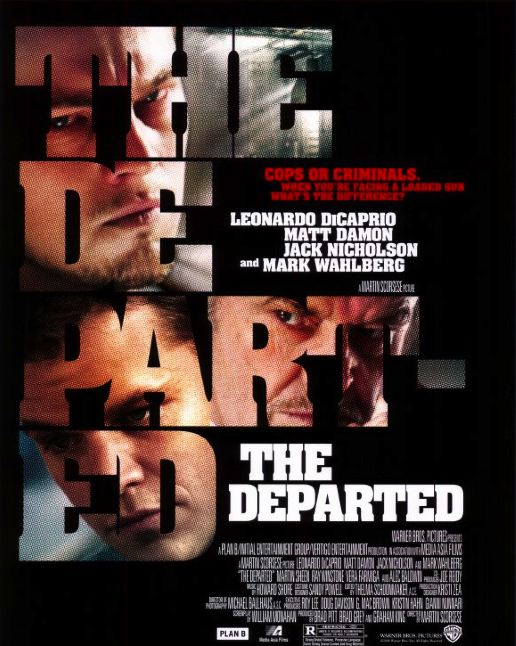 The Departed (2006) 1080P Bluray X265 Hevc Esub [Dual Audio][Hindi 2 0 English 5 1] -Mkvc