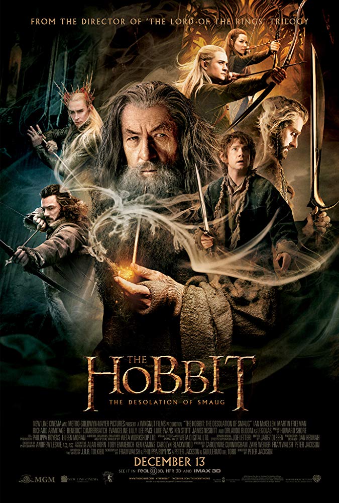 The Desolation Of Smaug (2013) Extended 1080P Bluray X265 Hevc Esub [Dual Audio][Hindi 5 1 English 7 1] -Olam