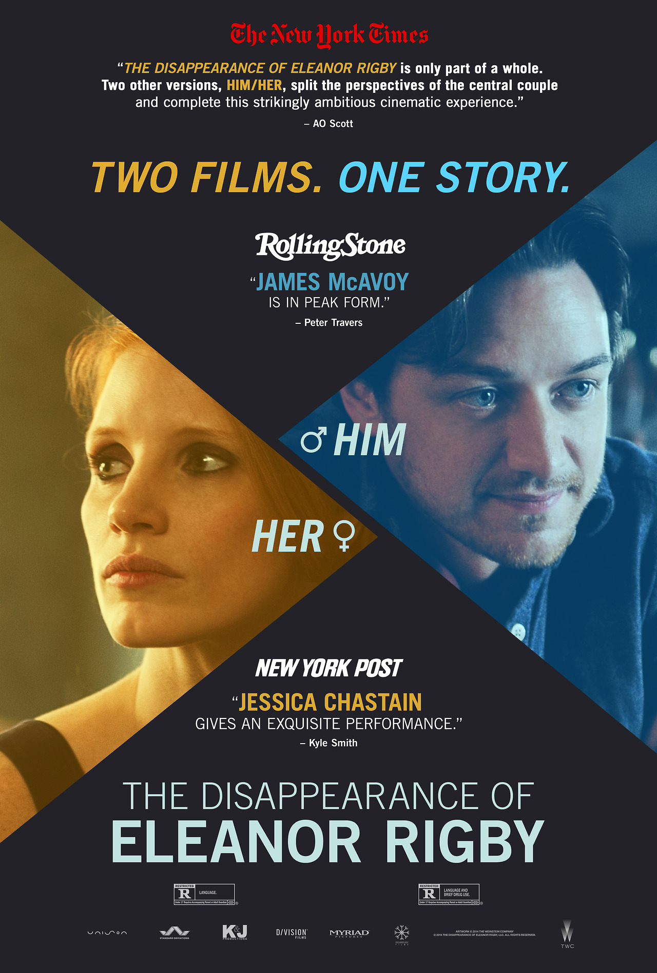 The Disappearance Of Eleanor Rigby Them 2014 720P Bluray X264 Yify