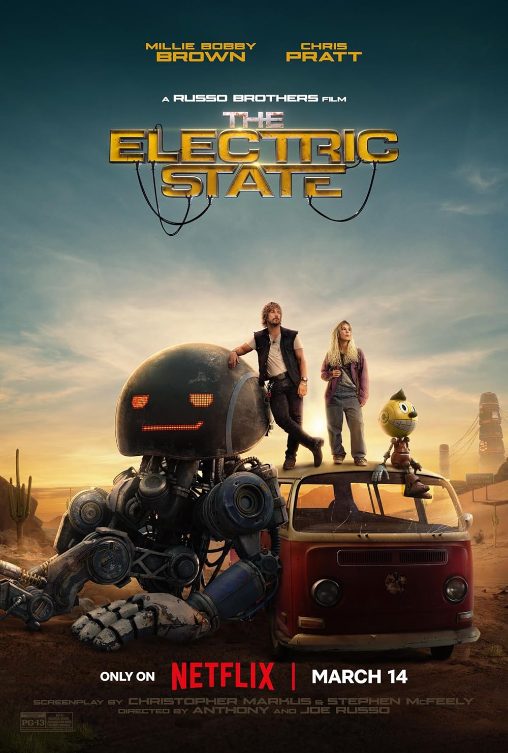 The Electric State (2025) 1080P Nf-Web X265 Hevc Msubs [Dual Audio][Hindi 5 1 English 5 1] -Kmhd