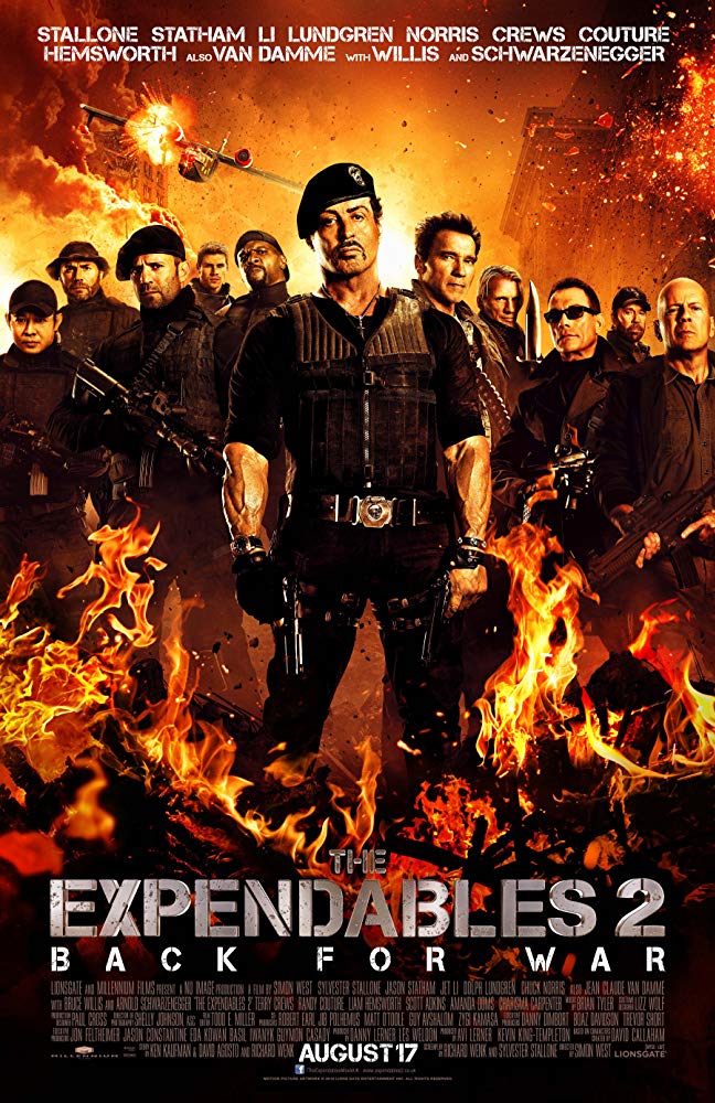 The Expendables 2 (2012) 1080P Bluray X265 Hevc 10Bit Aac 7 1 Msubs-Tigole