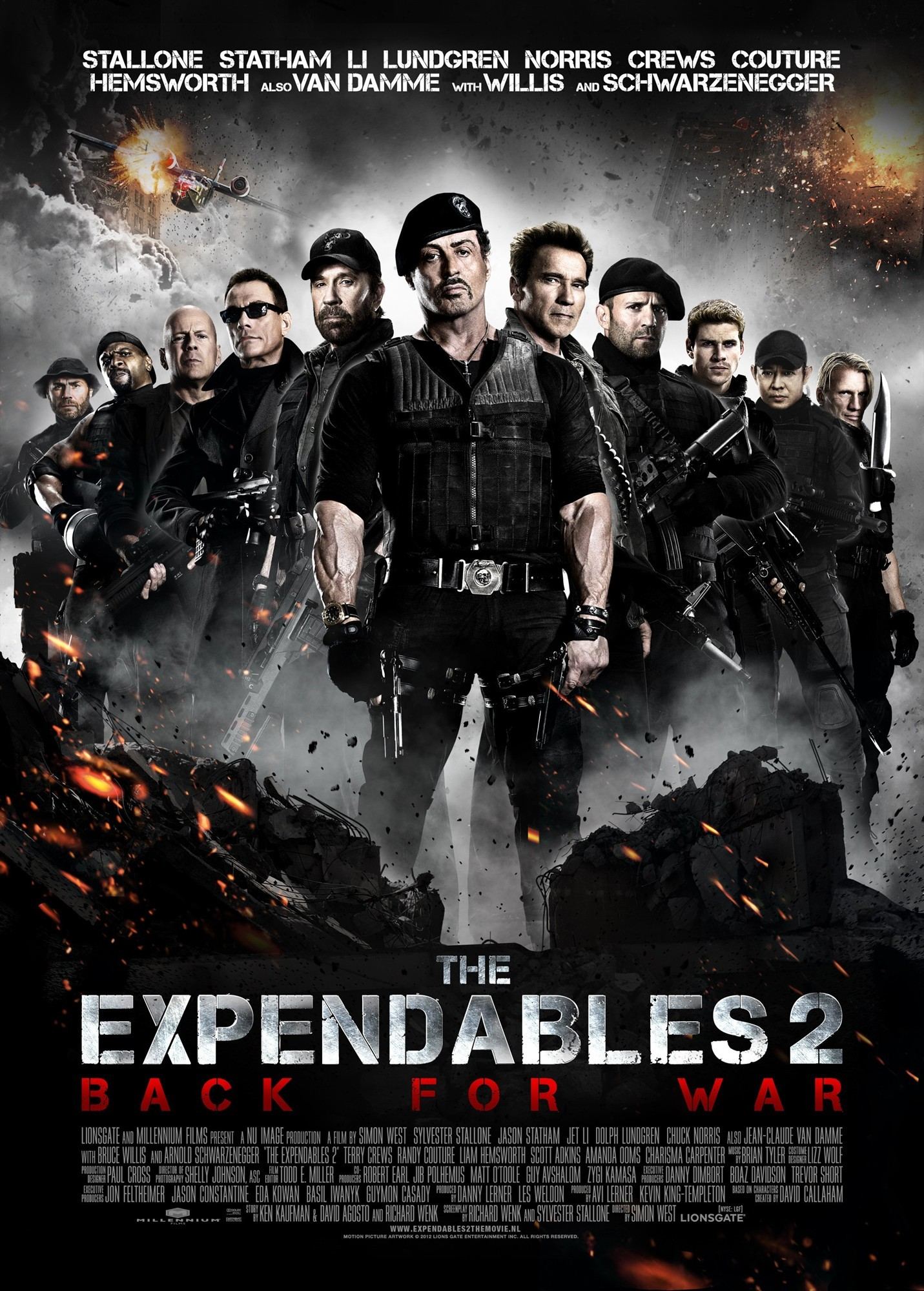 The Expendables 2 (2012) 720P Bluray X264 Esub [Dual Audio][Hindi 5 1 English 5 1] - Mkvc