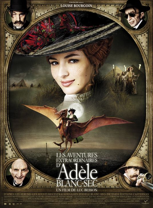 The Extraordinary Adventures Of Adèle Blanc-Sec (2010) 720P Bluray X264 [Dual Audio][Hindi 2 0 English 5 1] -Ssrm