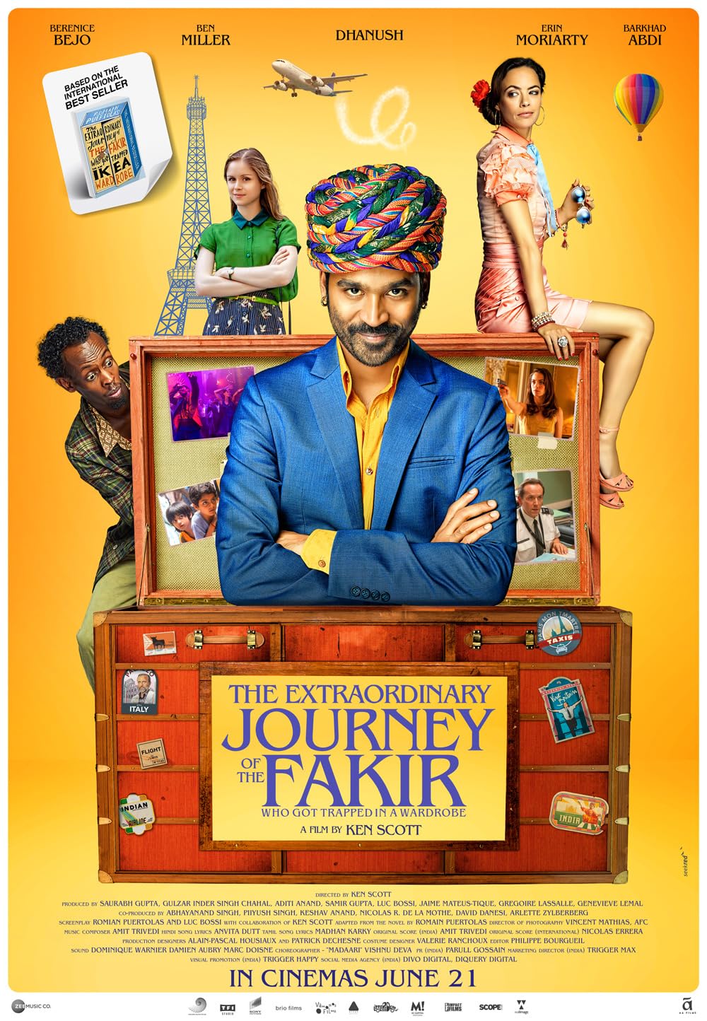 The Extraordinary Journey Of The Fakir (2018) Telugu 1080P Web-Dl Avc X264 Dd5 1 Esub -5Mrulz