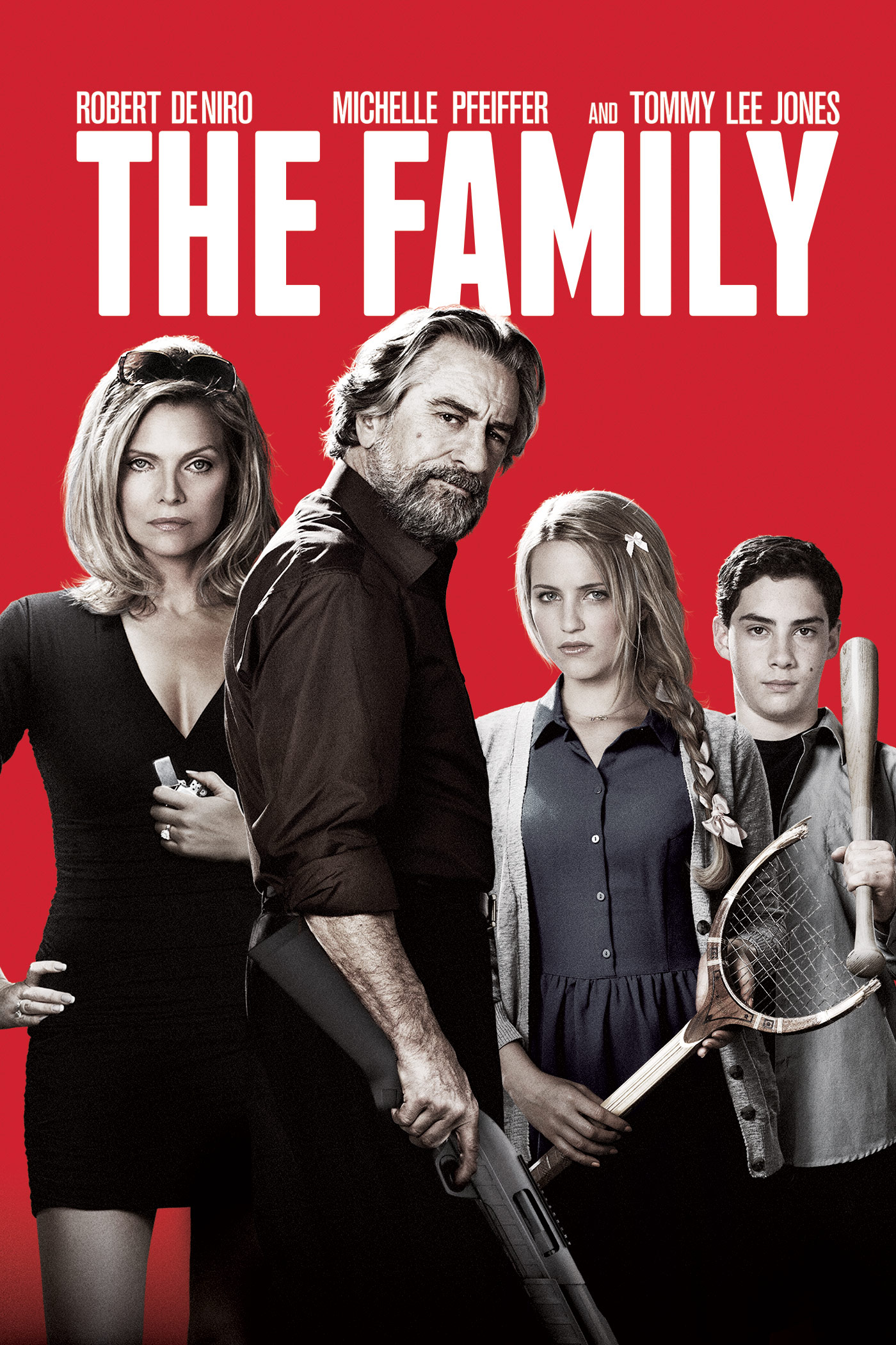 The Family (2013) 720P Bluray X264 Esub [Dual Audio][Hindi 2 0 English 5 1] -Msmod